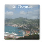 St Thomas View Refrigerator Magnets