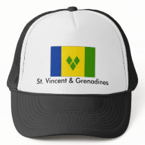 St. Vincent & Grenadines Mesh Hat