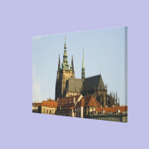 St. Vitus Cathedral and Prague Castle, one of canvas prints