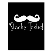 'Stache-tastic Postcard