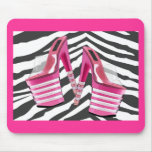 Stack 'em High Pink Platforms Mousepads