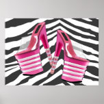 Stack 'em High Pink Platforms posters