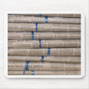 Stack of Newspapers Current Events Art mousepads
