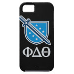 Stacked Logo and Letters - Grey iPhone 5 Covers