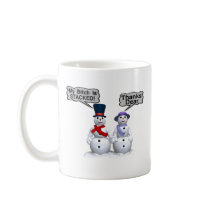Stacked Snowwoman Coffee Mug
