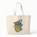 Stacked Teacups Bag