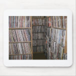 Stacks of Vinyls mousepads