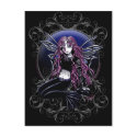 Stacy Magic Mirror Pink Fairy Fantasy postcards