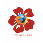StacyBlackman_redflower t-shirts