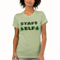 Staff Elf t-shirts