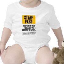 Staff Pass t-shirts