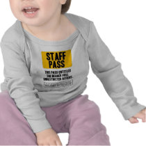 Staff Pass t-shirts