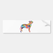 Staffordshire Bull Terrier Bumper Stickers