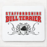Staffordshire Bull Terrier COA red text mousepads