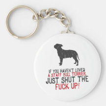 Staffordshire Bull Terrier Key Chains