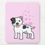 Staffordshire Bull Terrier Love Mousepad