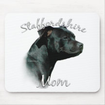 Staffordshire Bull Terrier Mum 2 Mouse Pads