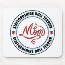 STAFFORDSHIRE BULL TERRIER mum Mouse Mat