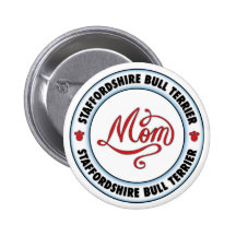 STAFFORDSHIRE BULL TERRIER mum Pin