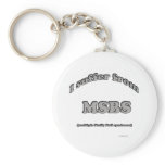 Staffordshire Bull Terrier Syndrome Keychain