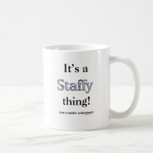 Staffordshire Bull Terrier Thing Mug