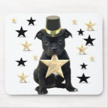 Stafforfshire bull terrier puppy mouse pads