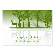 Stag At Dusk Business Card