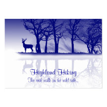 Stag At Dusk Business Card