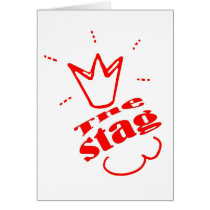 Stag Greeting Card