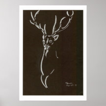 STAG STALKING POSTER