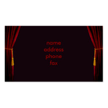 stage business cards