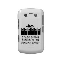Stage Diving Blackberry Cases