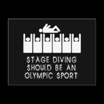 Stage Diving postcards