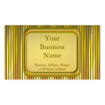 Stage Lights Business Cards