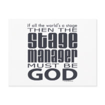 Stage Manager God
