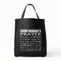 Stage Manager's Prayer Canvas Bags