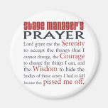 Stage Manager's Prayer Fridge Magnets