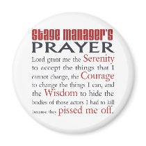 Stage Manager's Prayer