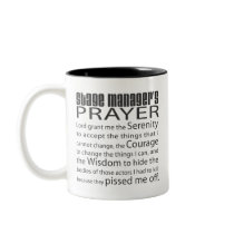 Stage Manager's Prayer Mugs