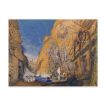 Stage set for the 'Dieu Bleu' Postcards
