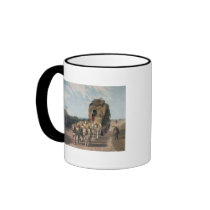 Stage Waggon, engraved by J. Baily Mugs