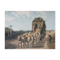 Stage Waggon, engraved by J. Baily Postcards