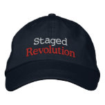 Staged Revolution Embroidered Baseball Caps