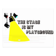 StageIsMyPlayground Postcard