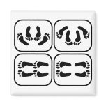 Stages of Marriage magnets