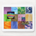 Stain/fused  Glass sheet mouse pad.