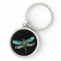 Stained Glass & Abalone Shell Dragonfly