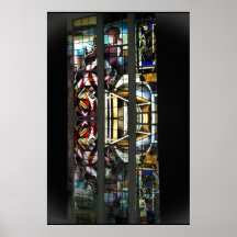 Stained Glass Art Poster