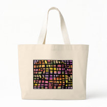 Stained Glass: Canvas Bags