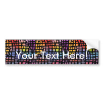 Stained Glass: Bumper Sticker